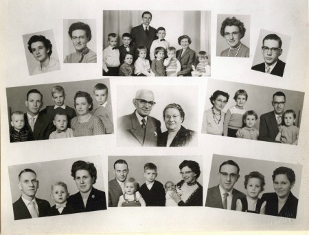 Families Thijssen 1960